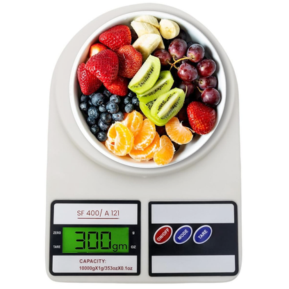 AM6879 SF-400 Electronic Kitchen Weight Scale with Backlight (10kg Capacity)