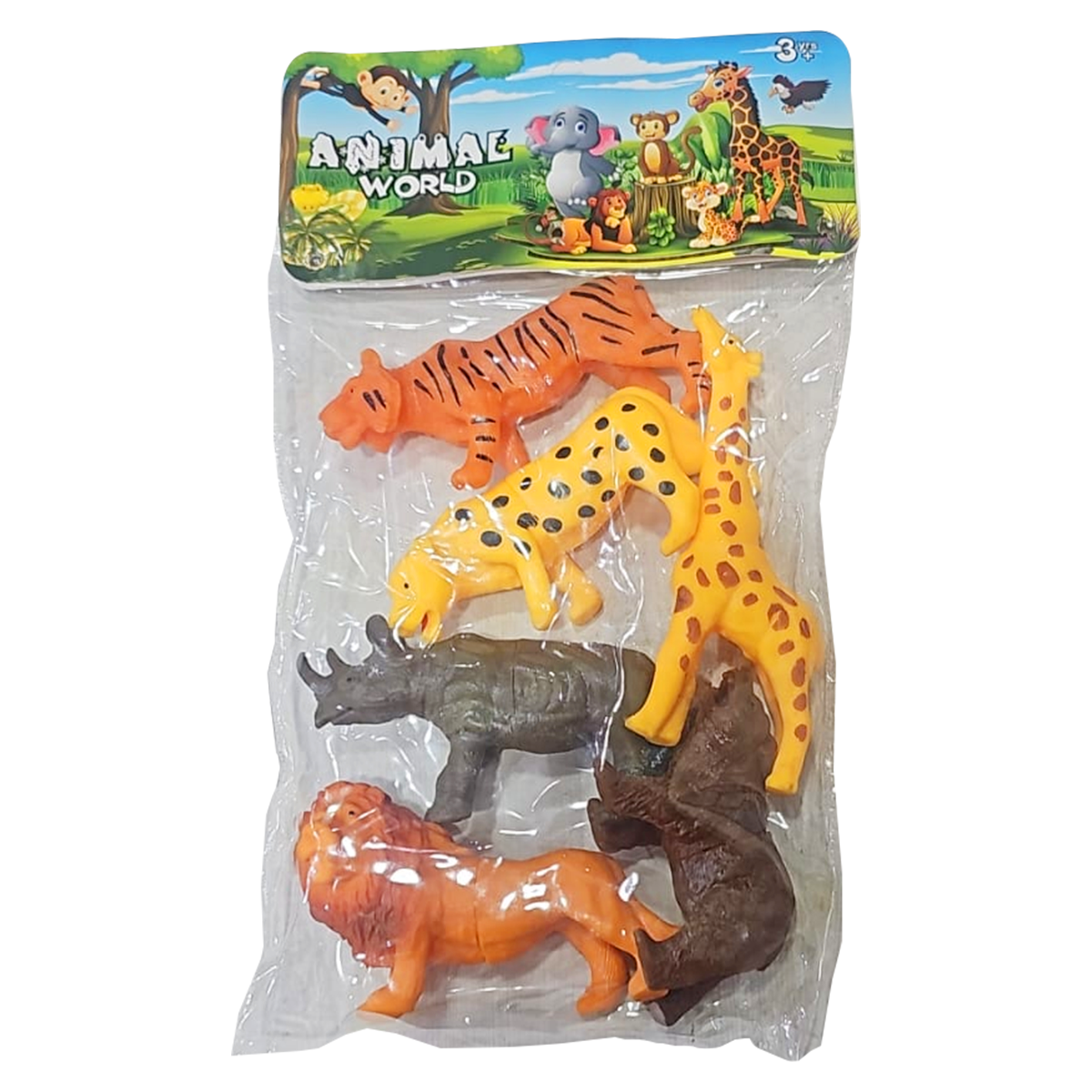AM0864 Animal World 6Pcs