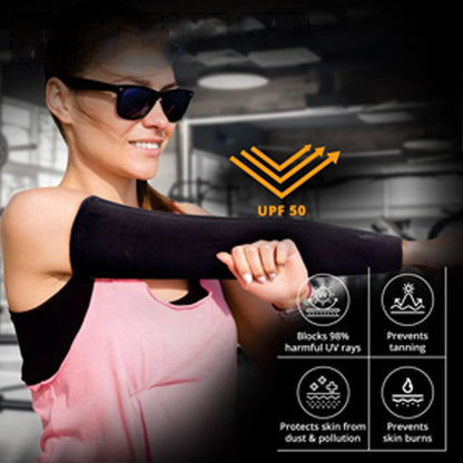 AM7812 Multipurpose All Weather Arm Sleeves for Sports and Outdoor activities