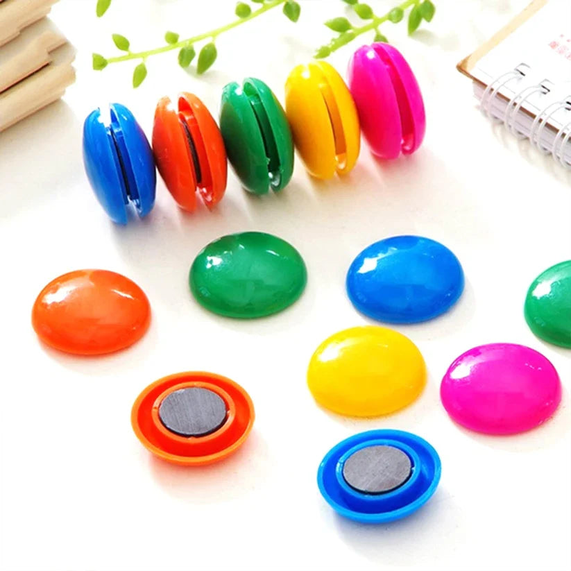AM5056 Durable Magnetic Button Set for Kid's Experiments (6 Pc, Round Shape)