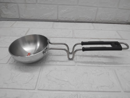 AM3561 Triply SS Tadka Pan No1 with long handle Pack Of 1 Pcs