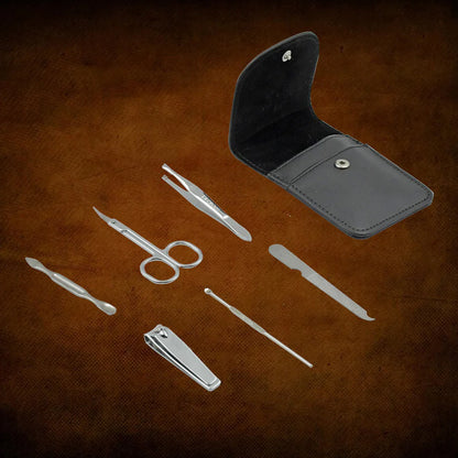 6729 6-in-1 Professional Nail Care Kit: Clippers, Scissors & More Nail cutter (Travel or Home)