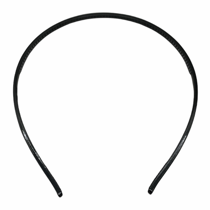 AM1105 Plastic Plain Black Headband 0.5cm