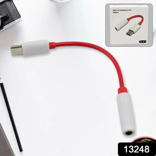 13248 USB Type C to Headphone Jack Audio Connector (1 Pc)