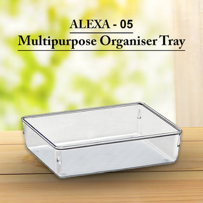 AM5146 Jaipet Alexa-05 Multipurpose Drawer Organiser (transparent) - Set of 1