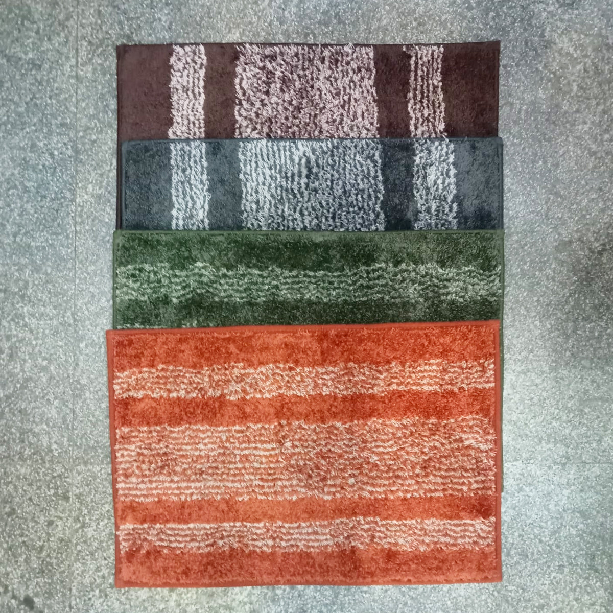 AM5854 Anti Slip Door & Bath mat for Home (HV 16x24 Inch) Multicolour