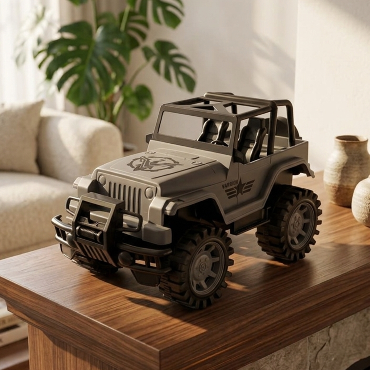 AM7808 Warrior Off-Road Plastic Toy Jeep for Kids