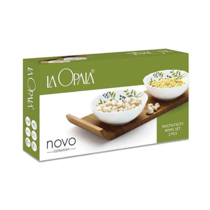 AM3961 La Opala Novo Multiutility Bowl Set 2pcs