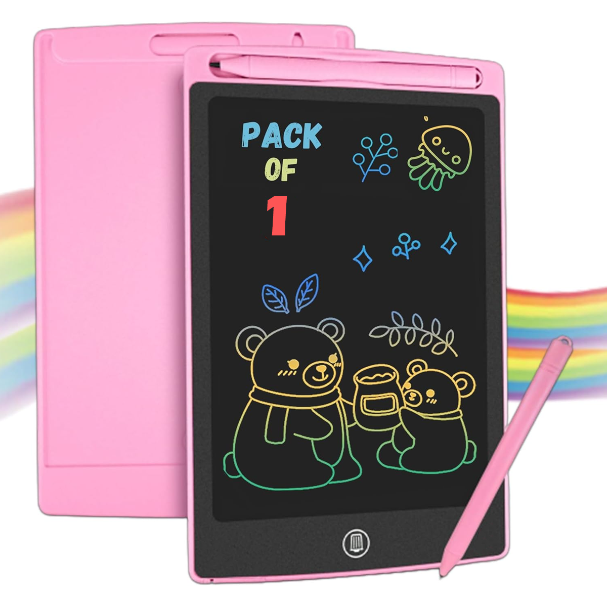 AM6885 Accura ACC-6363 Multi-Color LCD Digital Slate for Writing and Practice
