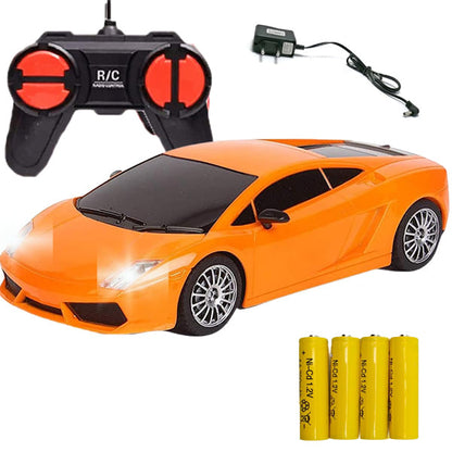 AM5281 Plastic Remote Controlled Racing Car, Super Racing Sports High Speed Toy Vehicle, Motor RC Chargeable Cars for Kids