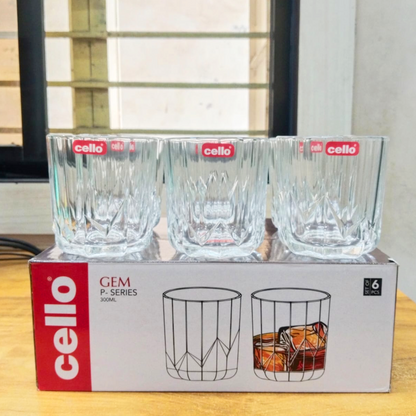 AM5696	Cello Gem rock tumbler 300ml- 6pcs set