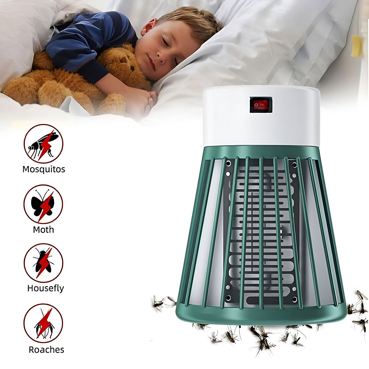 AM6470 LTX-01 Electric Mosquito Killer Night Lamp - (Pack of 1)