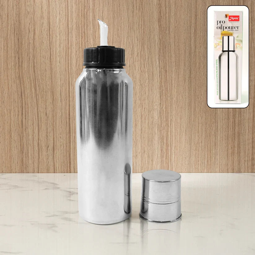 11542 Apex Pro Stainless Steel Oil Pourer – 750ml (1 Pc)