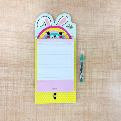 AM6641 Mix-Design Stay Organised Magnetic Notepad With Pen Set