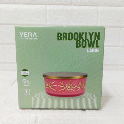 Di0200 Yera Brooklyn Glass Bowl with Lid – Large