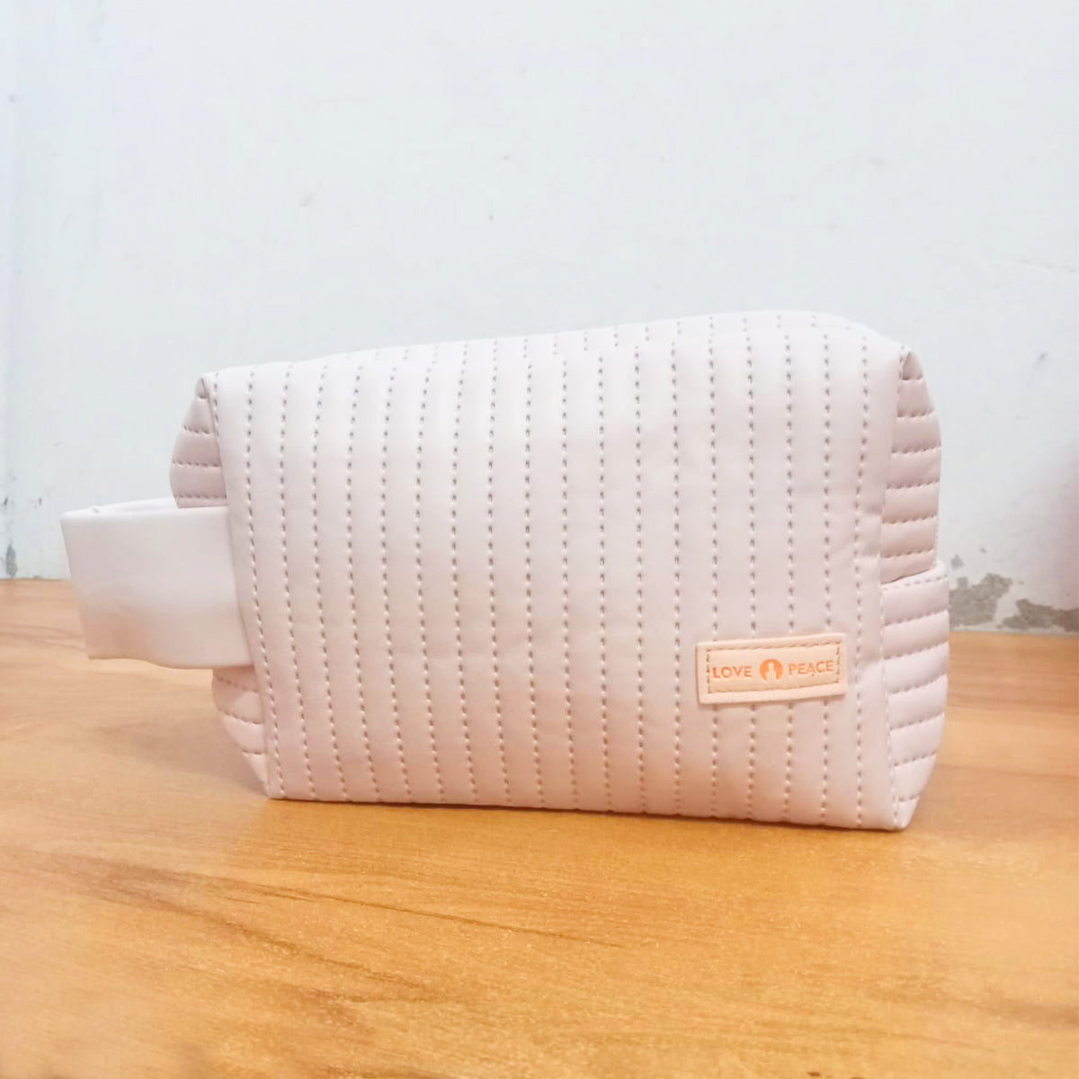 AM5439 Cosmetic Makeup Bag Portable Travel Toiletry Storage Pouch For Women Fashion Zipper Makeup Brush Bag