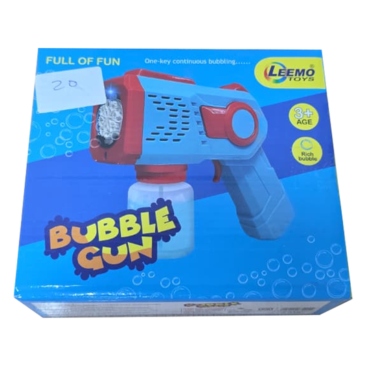 AM6453 Automatic Bubble Gun - Battery Operated - Leakproof Design for Kids