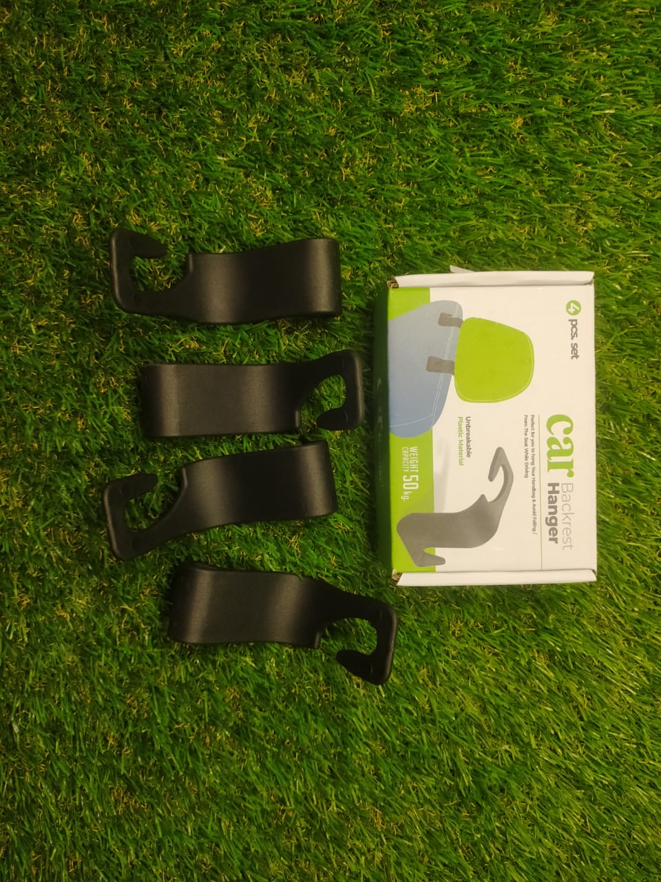 9005 Car Backrest Hanger and backrest stand for giving support and stance to drivers. DeoDap