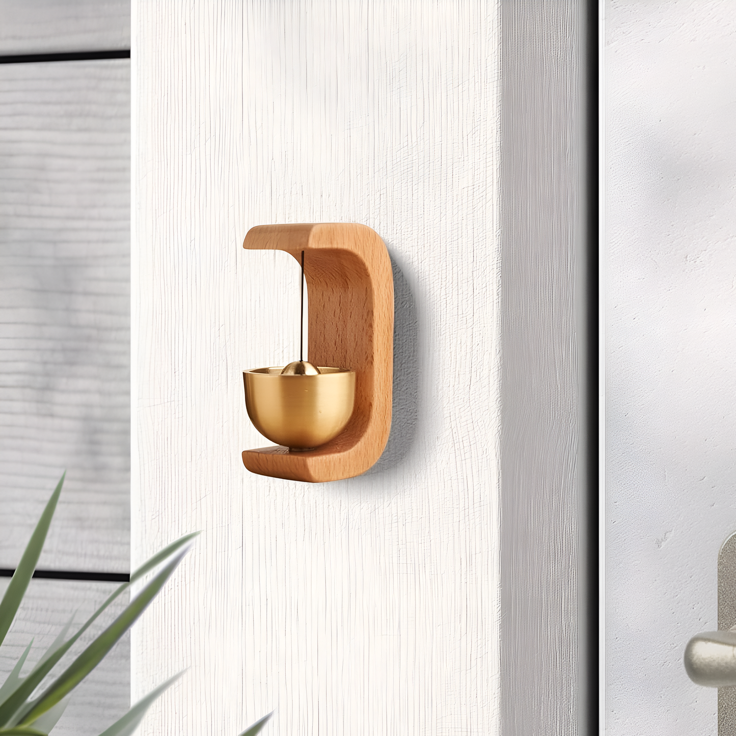 AM6985 Magnetic Wood Doorbell Chime