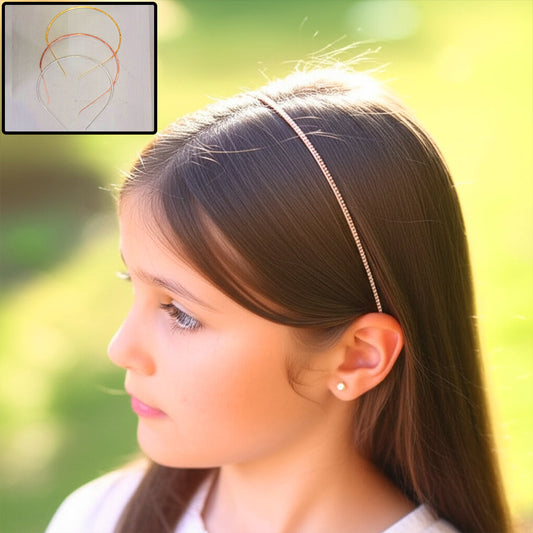 AM1237 Metal Stone Hairband