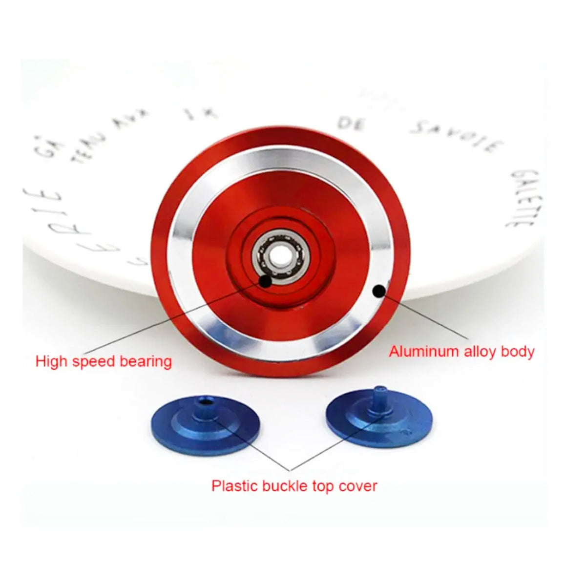 AM5866 Multi-design Marvel Shield Metal Spinner (Pack of 1)