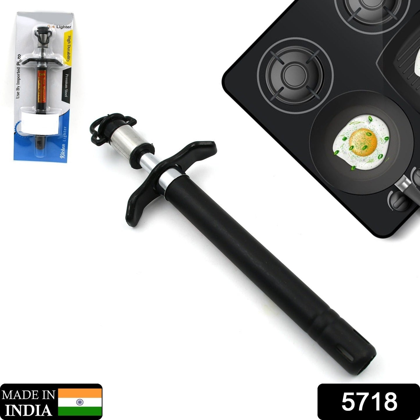 5718 Stainless Steel Gas Lighter for Kitchen Gas Stove
