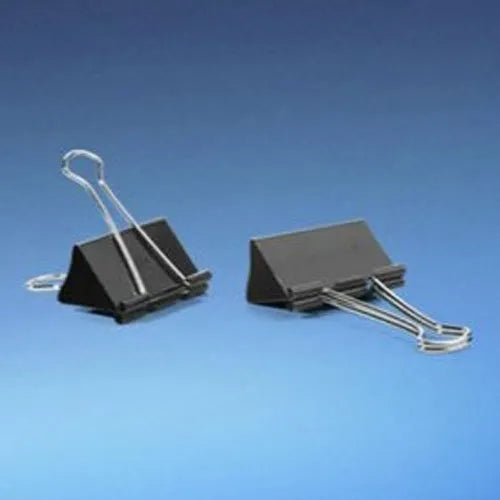 AM2138 Mini Black Clip 12Pcs Binder Clip 25mm