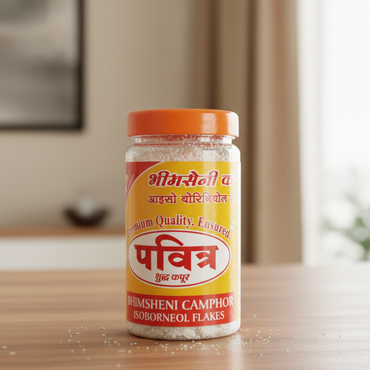 3619 Natural Bhimsheni Camphor (Kapoor) 100gm