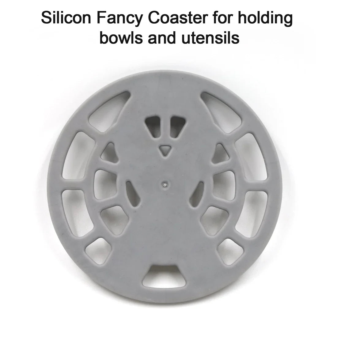 2600 1Pc Silicone Fancy Coaster for holding bowls and utensils including all kitchen purposes. Silicone Fancy Coaster for holding bowls and utensils including all kitchen purposes.
