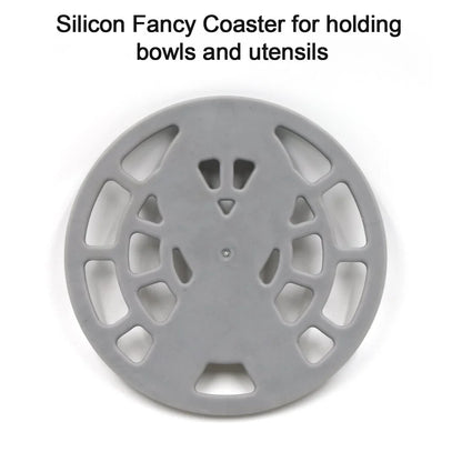 2600 1Pc Silicone Fancy Coaster for holding bowls and utensils including all kitchen purposes. Silicone Fancy Coaster for holding bowls and utensils including all kitchen purposes.