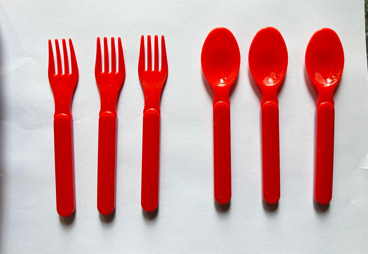 AM7655 Cutlery fork spoon 3 pcs & spoon 3 pcs  (Pack of 6)