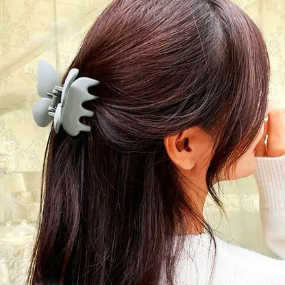 AM5010 Small Butterfly Hair Clature for Thick Hair Matte Finish Hair Claw Clips for Women & Girls (Multicolour)