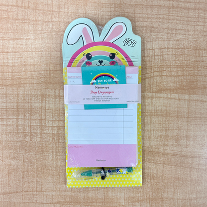 AM6641 Mix-Design Stay Organised Magnetic Notepad With Pen Set