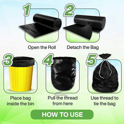 AM2523 Roylo Jumbo Garbage Bags, 36x48 inches, Garbage Bags 10