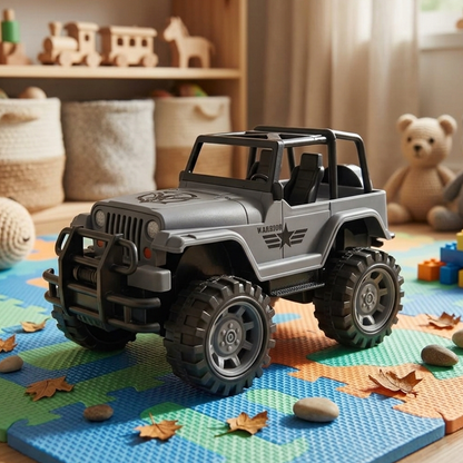 AM7808 Warrior Off-Road Plastic Toy Jeep for Kids