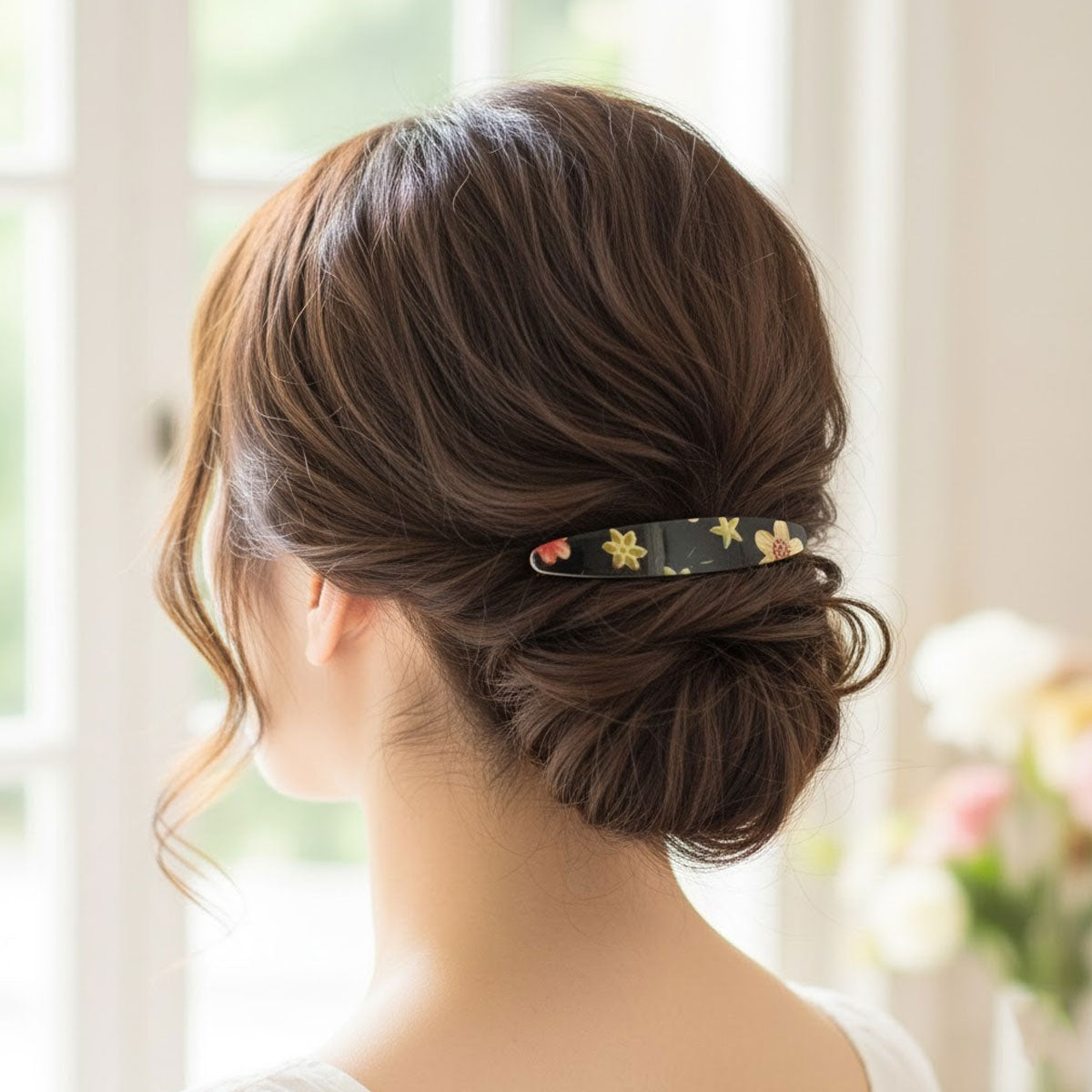 AM6392 Mix-Pattern Pattern French Style Automatic Hair Clip