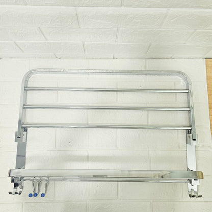 0314 Bathroom Accessories Stainless Steel Folding Towel Rack [24 inch]