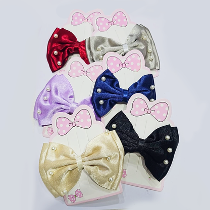 AM1090 Bow Tie Hair Clip 1 Pcs