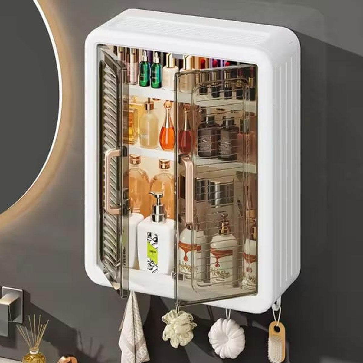 AM6489 Wall-Mounted Multipurpose Storage Cabinet - (Pack of 1)