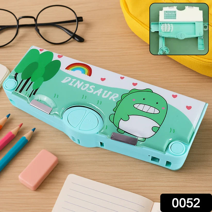 0052 Multifunctional Pencil Box for Kids (Magnetic, Pop-Up)