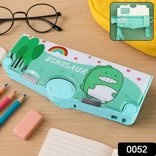 0052 Multifunctional Pencil Box for Kids (Magnetic, Pop-Up)