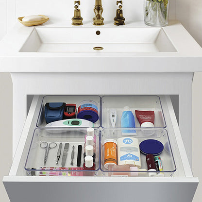 AM5147 Jaipet Alexa-04 Multipurpose Drawer Organiser (transparent) - Set of 1