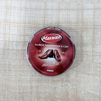 AM6495 Maxwax Xtra Shine Paste Shoe Polish - Brown (15g)