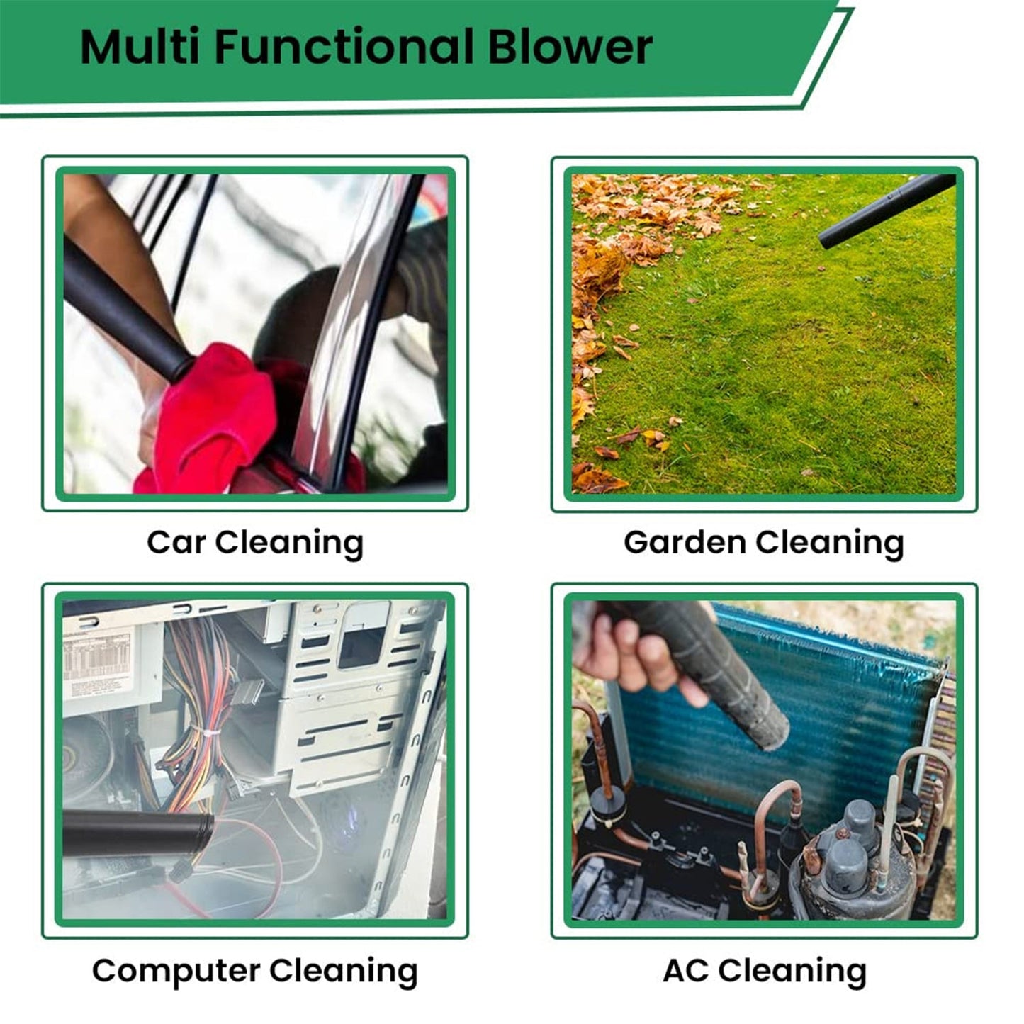 3158 750 Watt Electric Air Blower for Cleaning Dust at Home, Office, Car