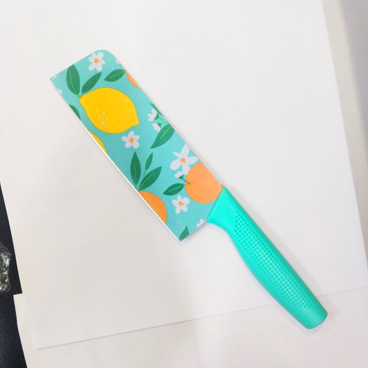AM5667 Stainless Steel Large Knife Color Printed , Chef's & Cleaver Kitchen Knife