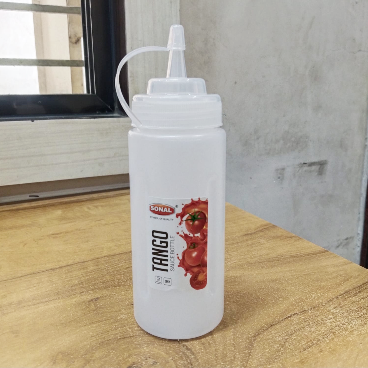 AM5724 Sonal Tango Sauce Squeeze Bottle (Small) - Pack of 2 pcs - For Chatni, Vinegar, Oil, Dispenser Bottles