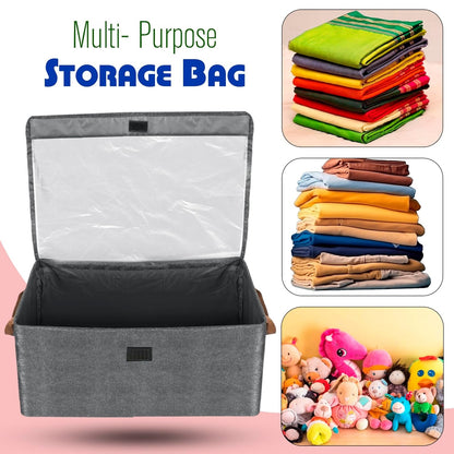 3528 Foldable Storage Baskets with Handles