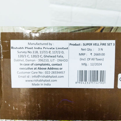 Di0257 Rishabh Super Vell Fire Set of 3