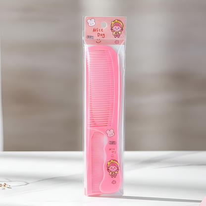 TM0120 Mix-Design Cute Graphic Printed Hair Comb Set of 2