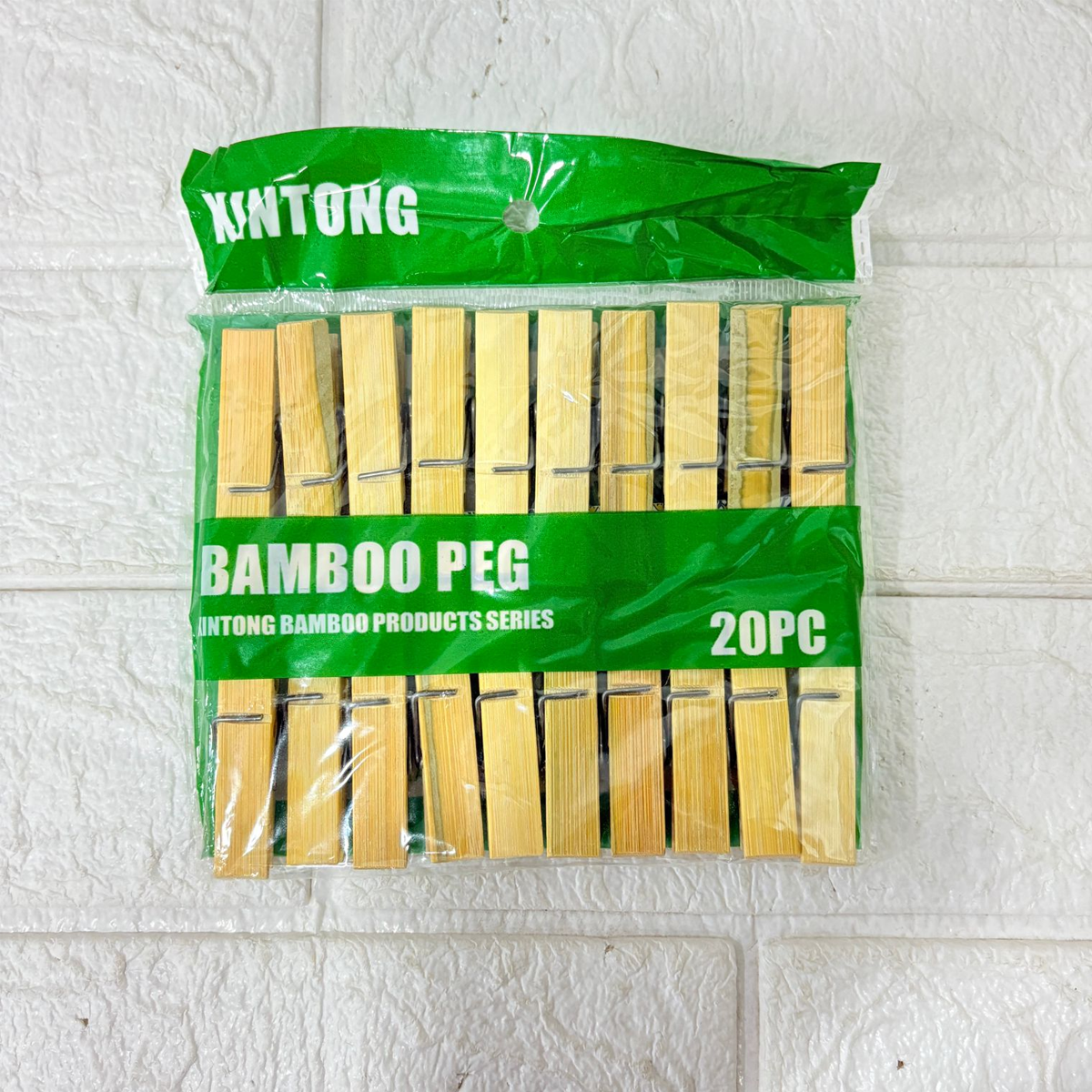 AM6349 Multipurpose Wooden Heavy Clip - 6.1x1.1cm (20 Pc) for Clothespin